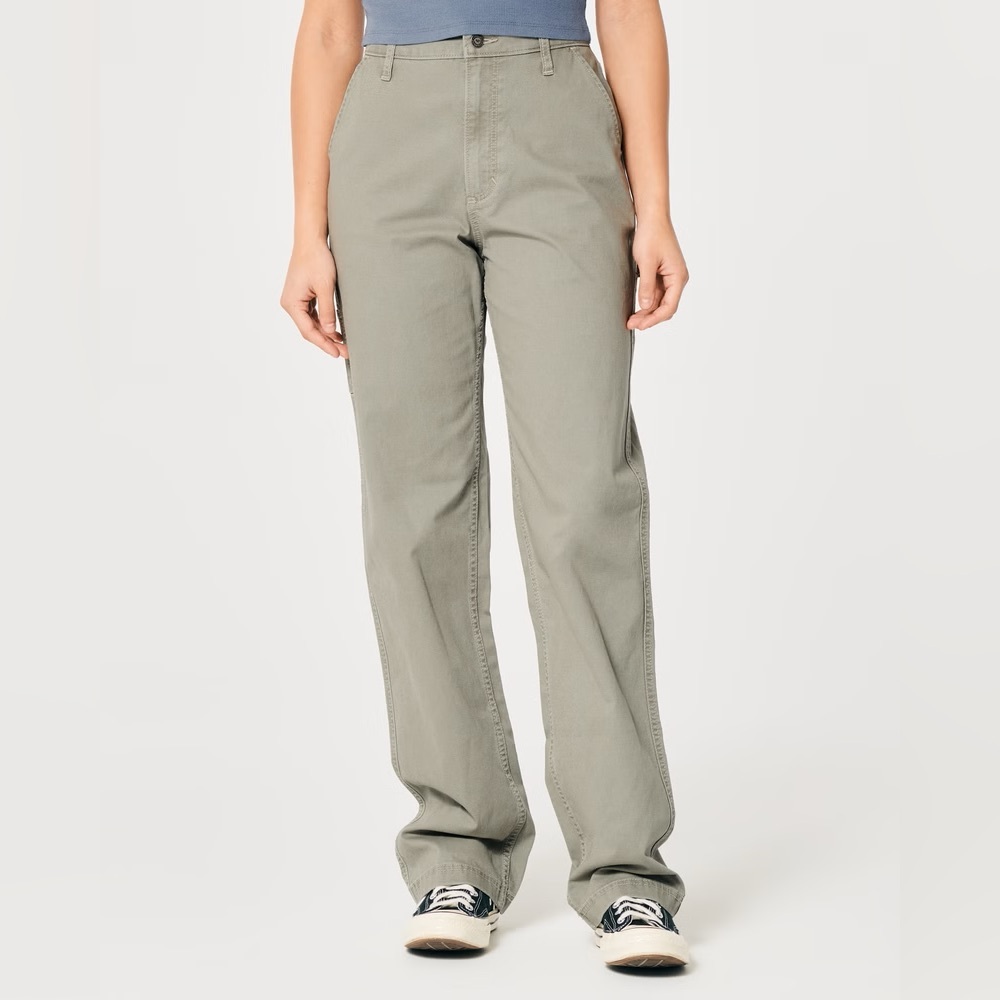 hollister dad carpenter pants size 00